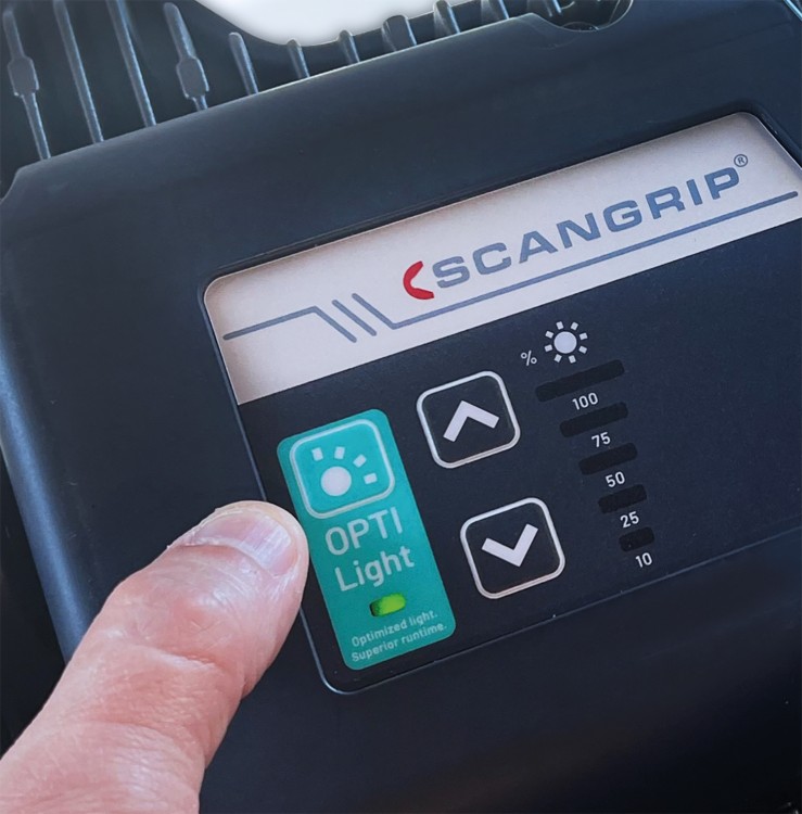 zastosowanie lampy roboczej 4000lm 29W NOVA 4 for LIFE SCANGRIP 03.6202