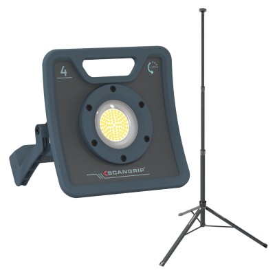 Lampa robocza LED 4000lm 29W NOVA 4 for LIFE SCANGRIP 03.6202 + statyw
