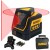 Laser liniowy 360° wiązka czerwona uchwyt kufer DeWALT DW0811