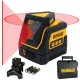 Laser liniowy 360° wiązka czerwona uchwyt kufer DeWALT DW0811