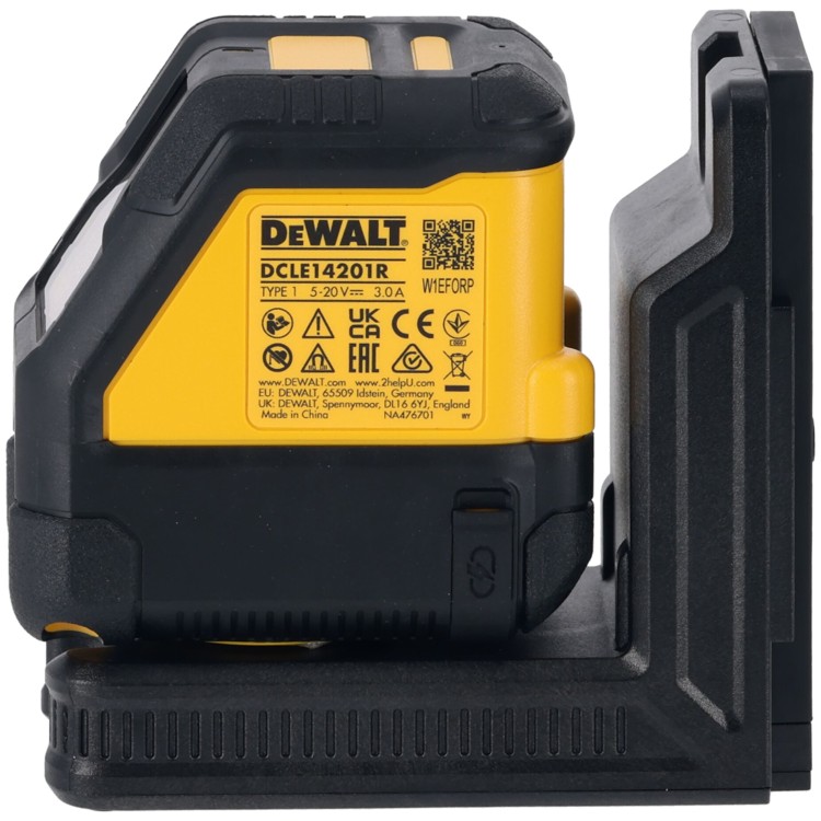 Laser krzyżowy z wiązką czerwoną DeWALT DCLE14201RB