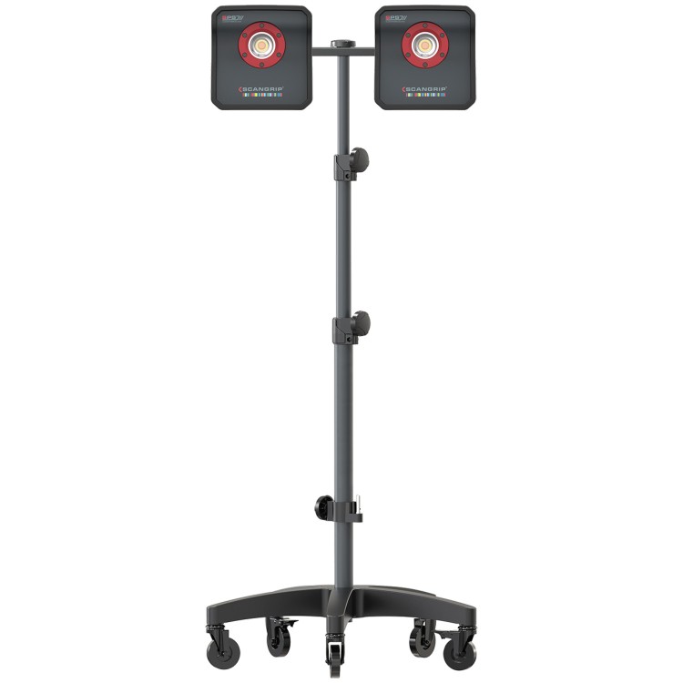Podwójny uchwyt do montażu dwóch lamp SCANGRIP DUAL BRACKET zastosowanie