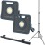 SCANGRIP 2x Lampa robocza LED 6000lm NOVA 6 + Statyw + Podwójny uchwyt