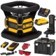 Laser obrotowy czerwony 600m 18V 2Ah akcesoria DeWALT DCE080D1RS