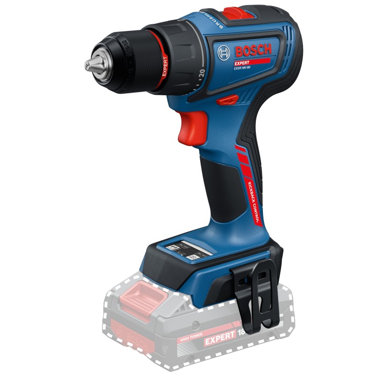 Wiertarko-wkrętarka akumulatorowa EXPERT EXSR18V-90 3x4Ah Ładowarka L-BOXX 136 Bosch 06019R2102
