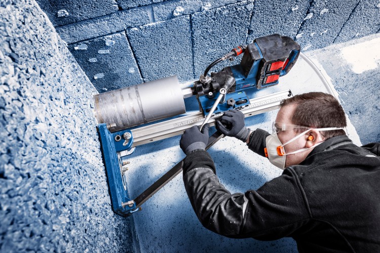 zastosowanie wiertnicy diamentowej BOSCH EXDB18V2-180