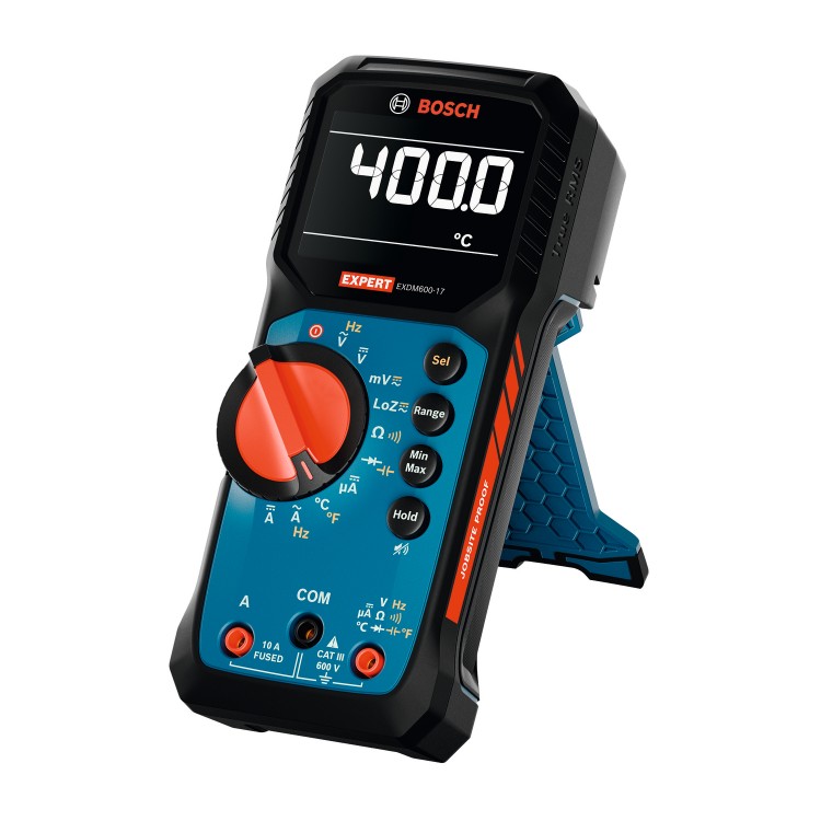 Multimetr cyfrowy AC 600V akcesoria Bosch 0601077200