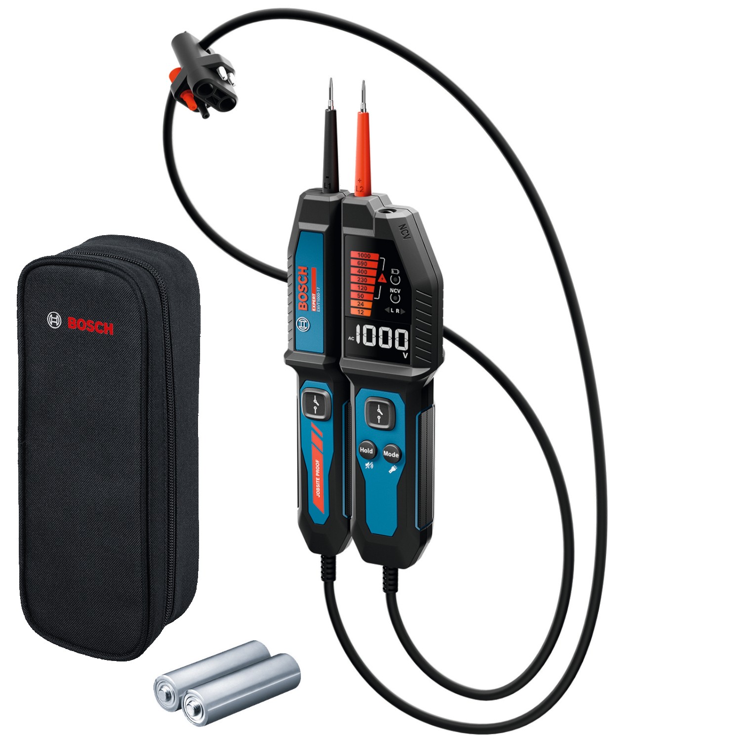Tester napięcia AC 1000V akcesoria Bosch EXPERT EXVT1000-17