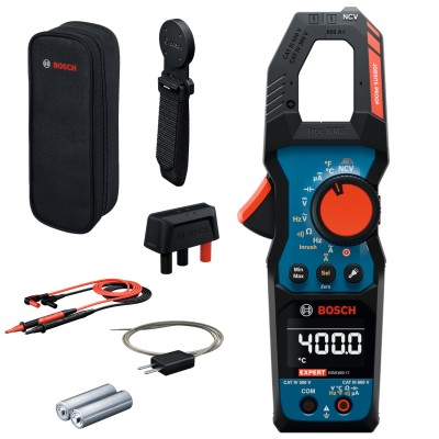 Miernik cęgowy AC 600V akcesoria Bosch EXPERT EXMC600-17