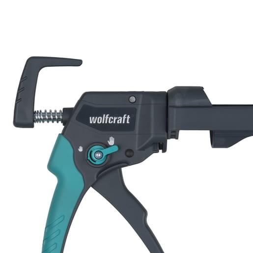 WOLFCRAFT Pistolet MG 400 ERGO wyciskacz do sylikonu i mas