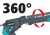WOLFCRAFT Pistolet MG 400 ERGO wyciskacz do sylikonu i mas