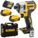 Zakrętarka udarowa 18V 205Nm 2x 5Ah ład walizka DeWALT DCF887