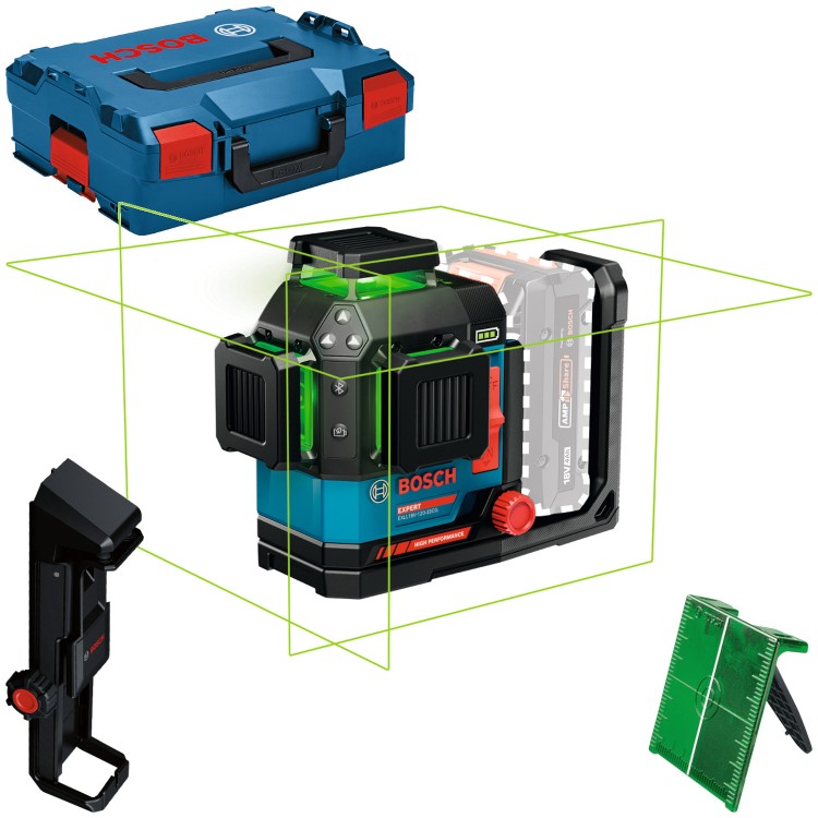 BOSCH EXPERT EXLL18V-120-33CG Laser liniowy 18V 120m /body/ + walizka