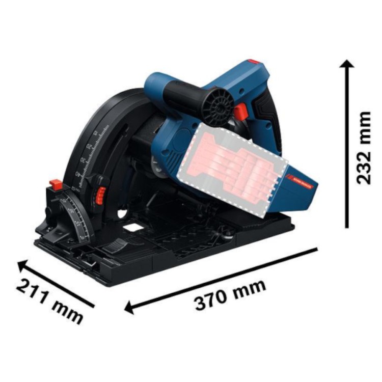 Zagłębiarka BITURBO 18V Bosch EXPERT EXKT18V-52G