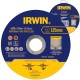 Tarcza szlifierska do cięcia metalu 125x1,2mm 10szt. Irwin IW8082106