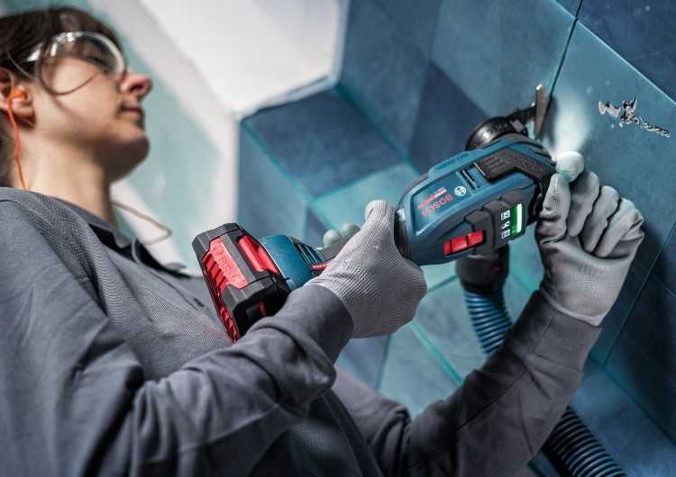 zastosowanie szlifierki wielofunkcujnej Bosch EXPERT EXOP18V-40