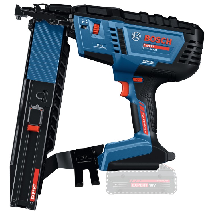 Zszywacz akumulatorowy do drewna 18V L-Boxx Bosch 0601482601