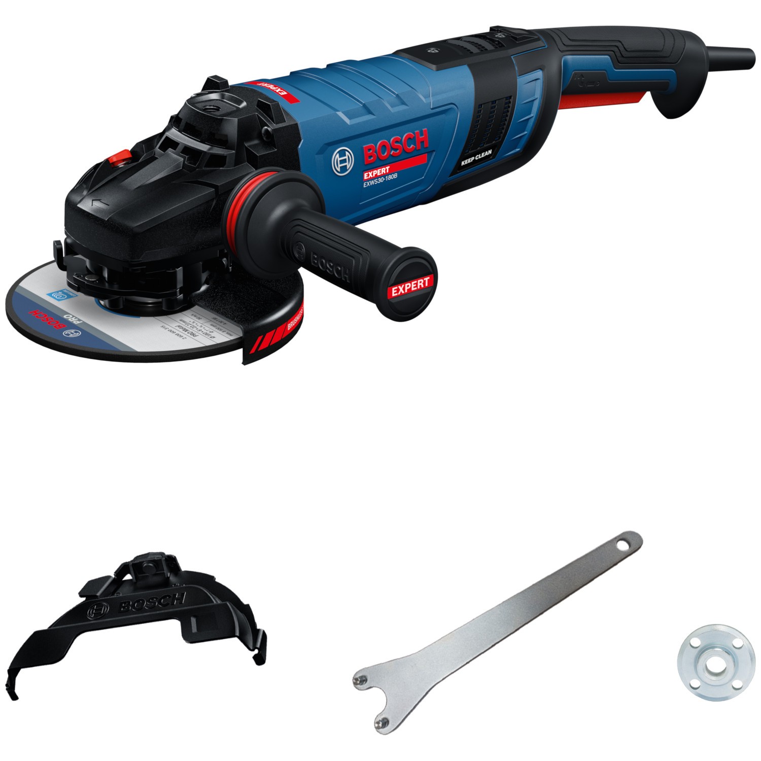 BOSCH EXPERT EXWS30-180B Szlifierka kątowa 2800W 180mm