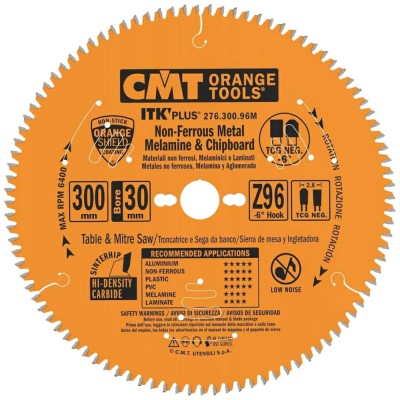 CMT 276.300.96M Tarcza pilarska do metalu, PCV 300x30mm 96z