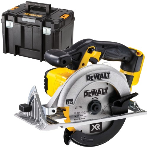 Pilarka tarczowa 18V XR 165mm DeWALT DCS391NT /body/ + skrzynia TSTAK VI