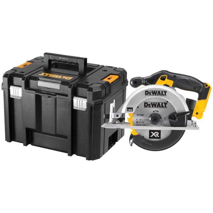 Pilarka tarczowa DeWALT DCS391 z skrzynią