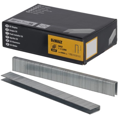 Zszywki galwanizowane 12x5,6mm 5000szt. do DCN681/DCN682 DeWALT DSTSX12Z