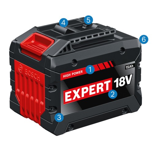 Akumulator 18V 15Ah COOLPACK 2.0 Bosch Expert 1600A036ZM