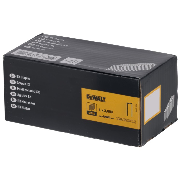 Zszywki stal nierdzewna DeWALT DSTSX35SE do zszywacza DCN681/DCN682