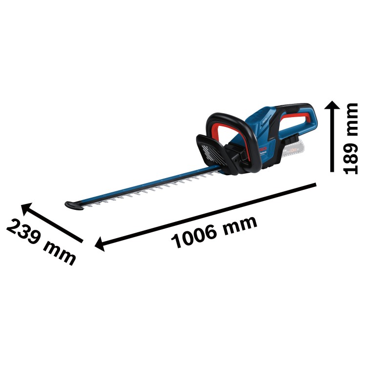 Sekator akumulatorowy 18V 50cm Bosch 06008C9600