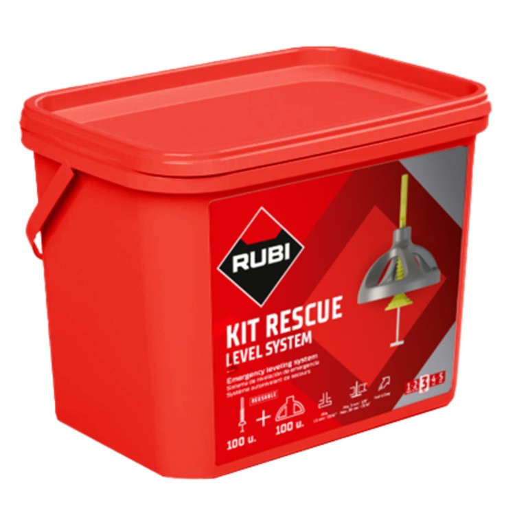 System poziomowania klipy / nakrętki RUBI RESCUE REUSABLE