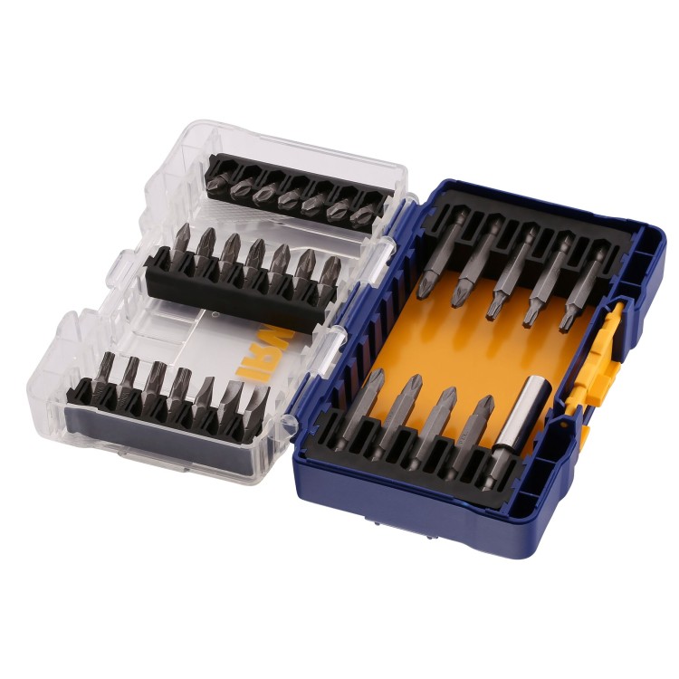 Zestaw końcówek udarowych PH PZ TORX w etui Tough Case 31el Irwin IW6062509