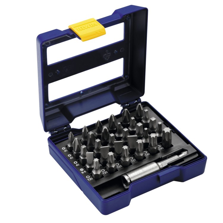 Bity SL, PH, TORX, HEX + uchwyt magnetyczny w etui Irwin 1868251