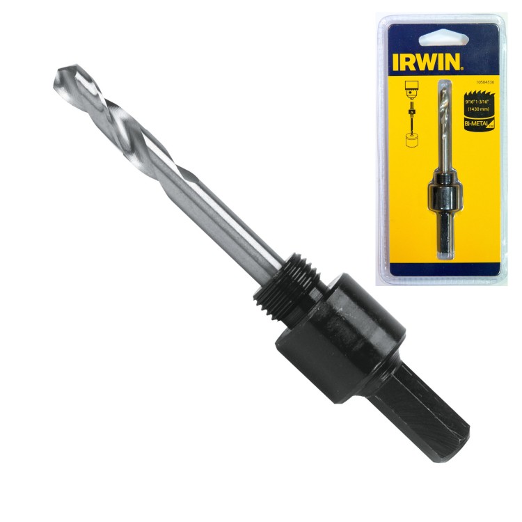 Trzpień 9,5mm do otwornic 14-30mm Irwin 10504536
