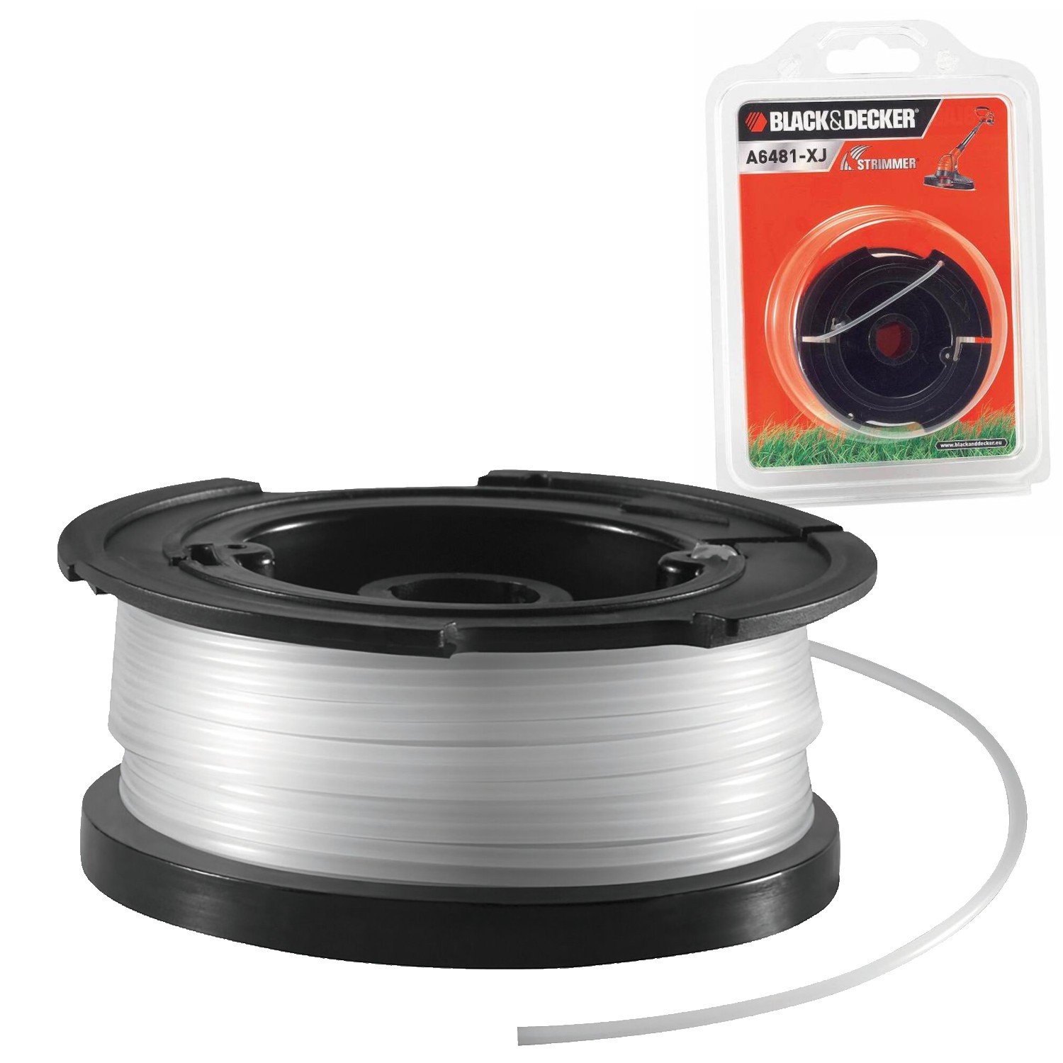 Żyłka szpula do systemu Reflex 10m 1,5mm do podkaszarek Black Decker A6481