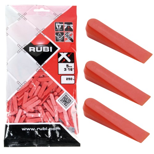 Kliny montażowe do fug 5mm 3/16" x 31mm 250szt. Rubi 02396