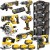 Zestaw 8 elektronarzędzi akumulatorowych 18V 4x 5,0Ah DeWALT DCK865P4T