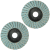PROXXON Tarcze listkowe z powłoką diamentową P120 śr. 50mm - 2 szt. do LHW