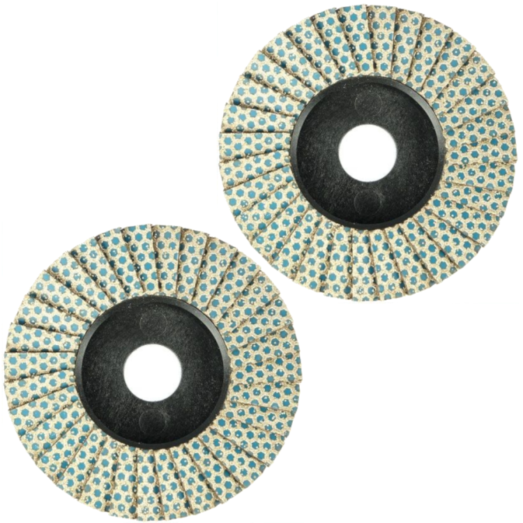 PROXXON Tarcze listkowe z powłoką diamentową P60 śr. 50mm - 2 szt. do LHW