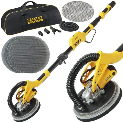 Szlifierka do gipsu 750W 225mm Stanley SFMEE500S + 5x Siatka ścierna
