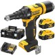 DeWALT Nitownica akumulatorowa 18V 2x 5,0Ah DCF403P2