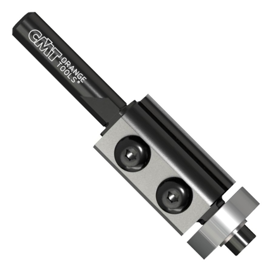 Frez prosty z łożyskiem na płytki wymienne HM D=19 I=30 L=76S=8 Z=2 CMT 657.191.11