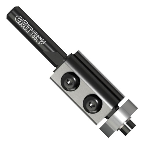 Frez prosty z łożyskiem na płytki wymienne HM D=19 I=30 L=76S=8 Z=2 CMT 657.191.11