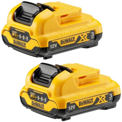 DeWALT DCB124 Akumulator Li-Ion 12V XR 3,0 Ah - 2 szt.