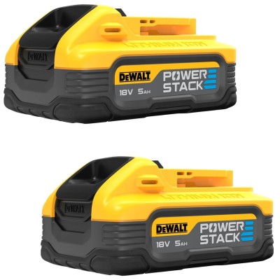 DEWALT 2x Akumulator Li-Ion 5,0Ah 18V POWERSTACK DCBP518