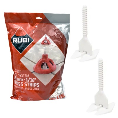 Podstawa krzyżowa do poziomowania 1,5mm 300szt CYCLONE LEVEL SYSTEM Rubi 35953