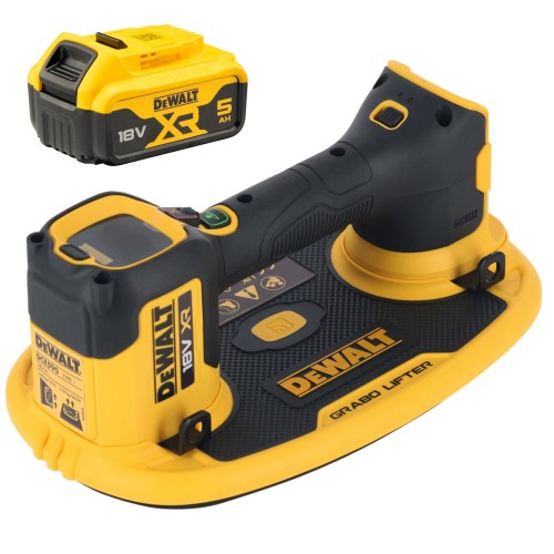 Przyssawka próżniowa akumulatorowa 18V GRABO DeWALT DCE590 + aku 5Ah