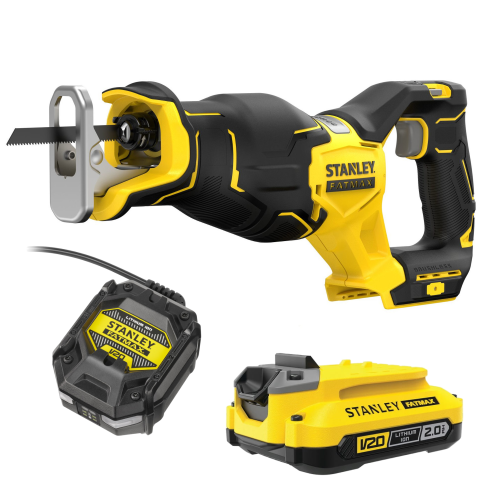 STANLEY SFMCS310B Pilarka szablasta 18V seria V20 + Akumulator + Ładowarka