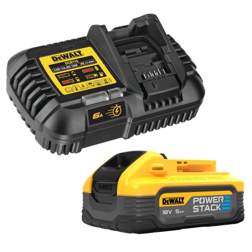 Ładowarka 18V-54V 6Ah DeWALT DCB116 + Akumulator 5Ah DeWALT DCBP518