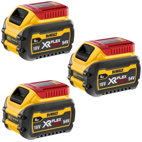 DEWALT DCB546 Akumulator 54 / 18V 2,0 / 6,0Ah FlexVolt - 3szt.