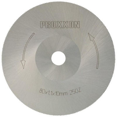 PROXXON Tarcza tnąca HSS 80 x 1.5 x 10mm 250z PR28730